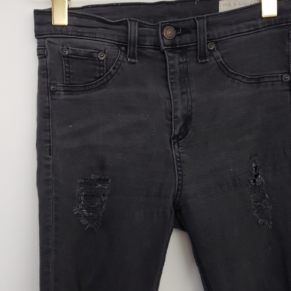 Rag & Bone High Rise Legging Skinny Jeans - Picture 6 of 14